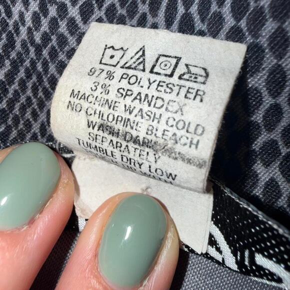 vintage vtg 80s 90s whimsygoth snakeskin animal print jacket - Picture 5 of 5